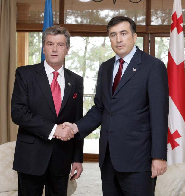 Ющенко Саакашвили