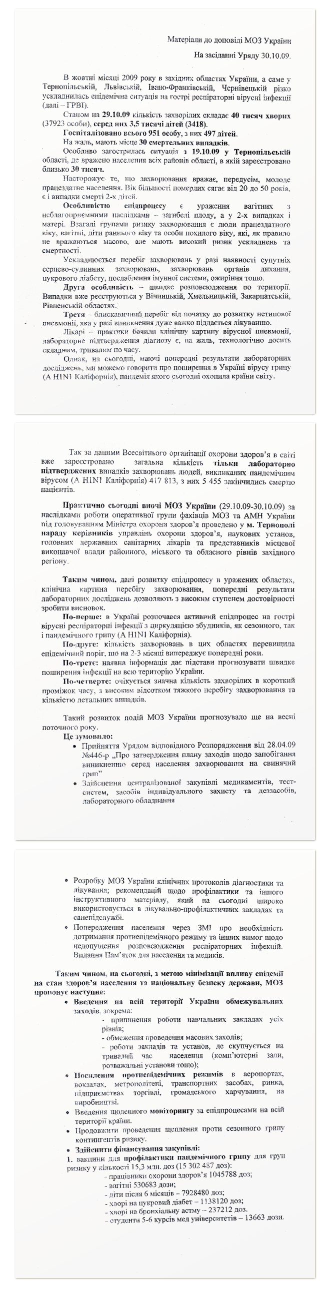 Свиной грипп H1N1