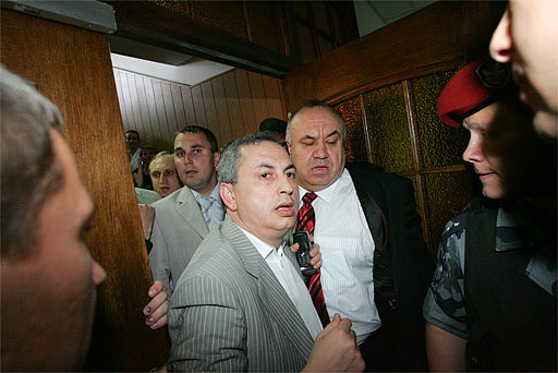 Василий Цушко министр МВД Украины, Борис Колесников народный депутат Украины